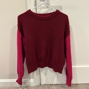 Target colorblock sweater